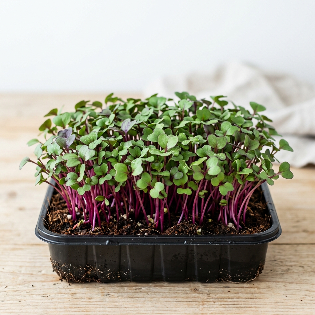 Microgreen Pak Choi Rosso
