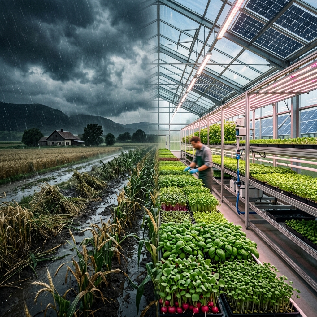 Dal campo aperto alla serra tecnologica Piantiny